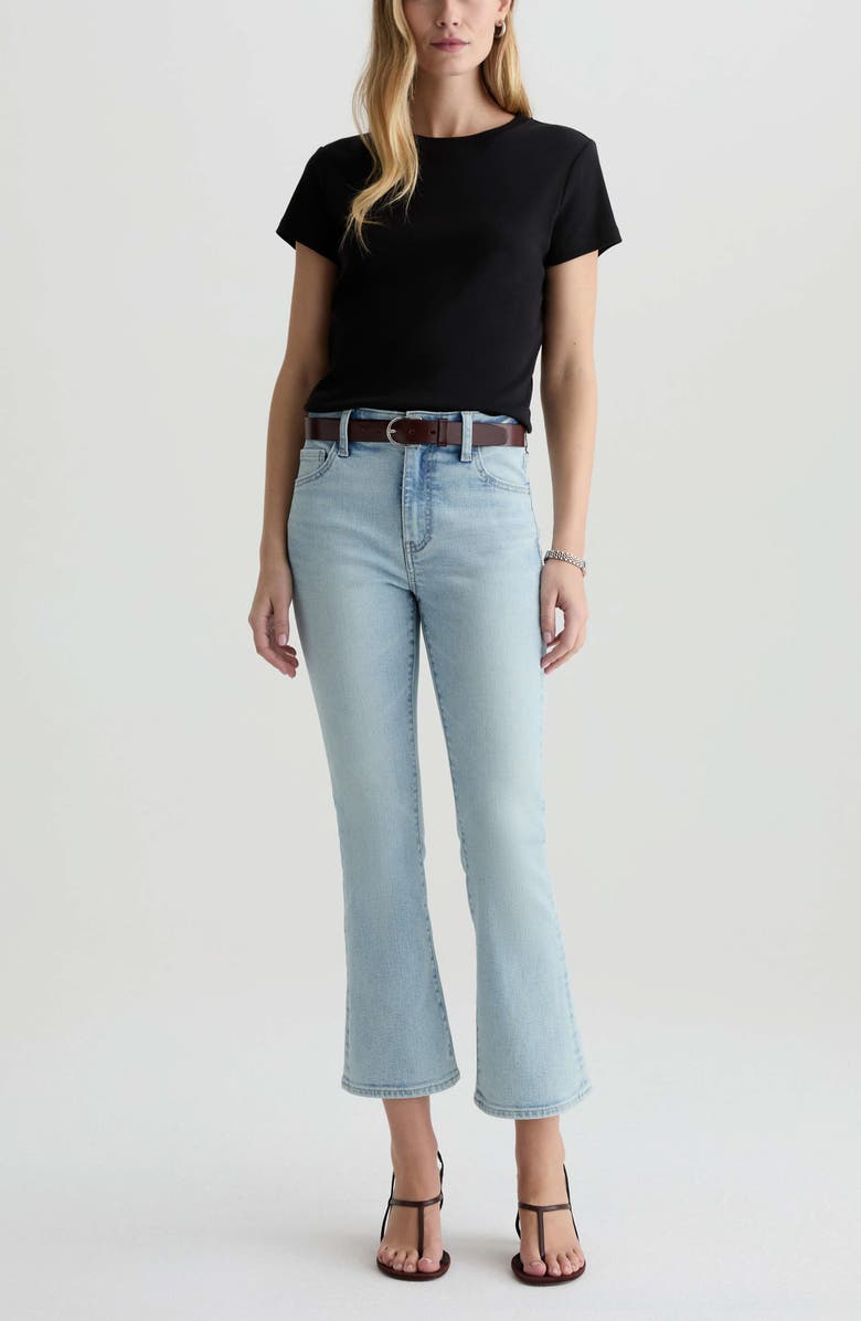 AG Farrah Mid Rise Crop Bootcut Jeans, Alternate, color, 24 Years Intention