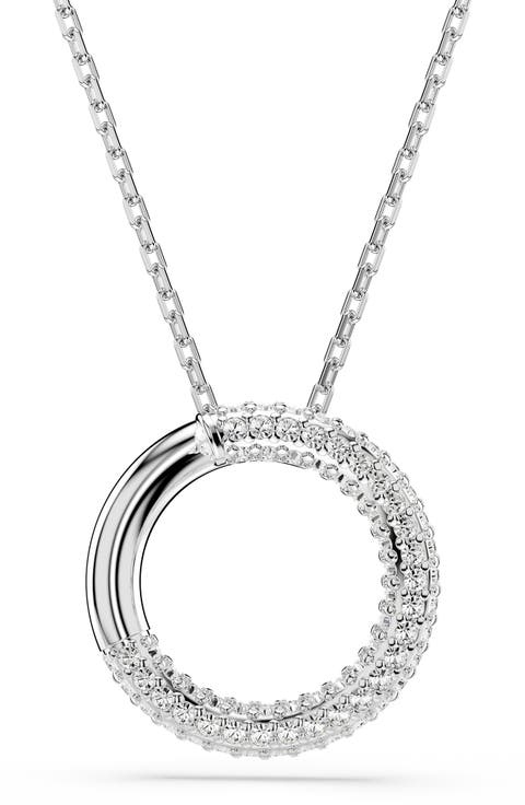 Dextera Open Circle Pendant Necklace