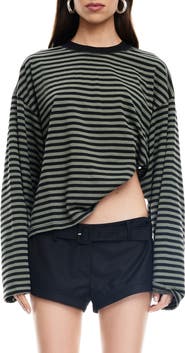 LIONESS Bloom Stripe Top