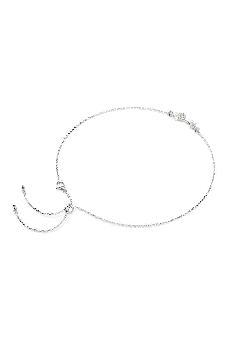 Constella Necklace, Alternate, color, WHITE/ SILVER