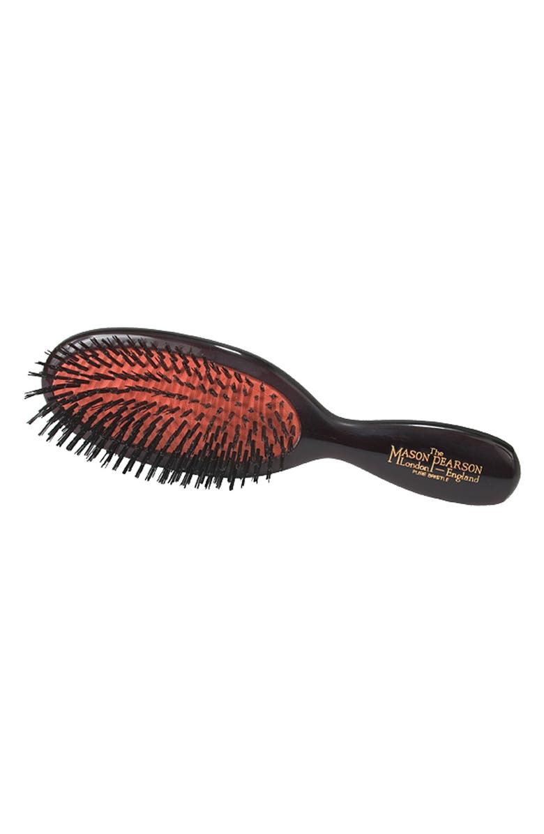 Mason Pearson Pocket Boar Bristle Brush for Fine to Normal Hair, Main, color, 