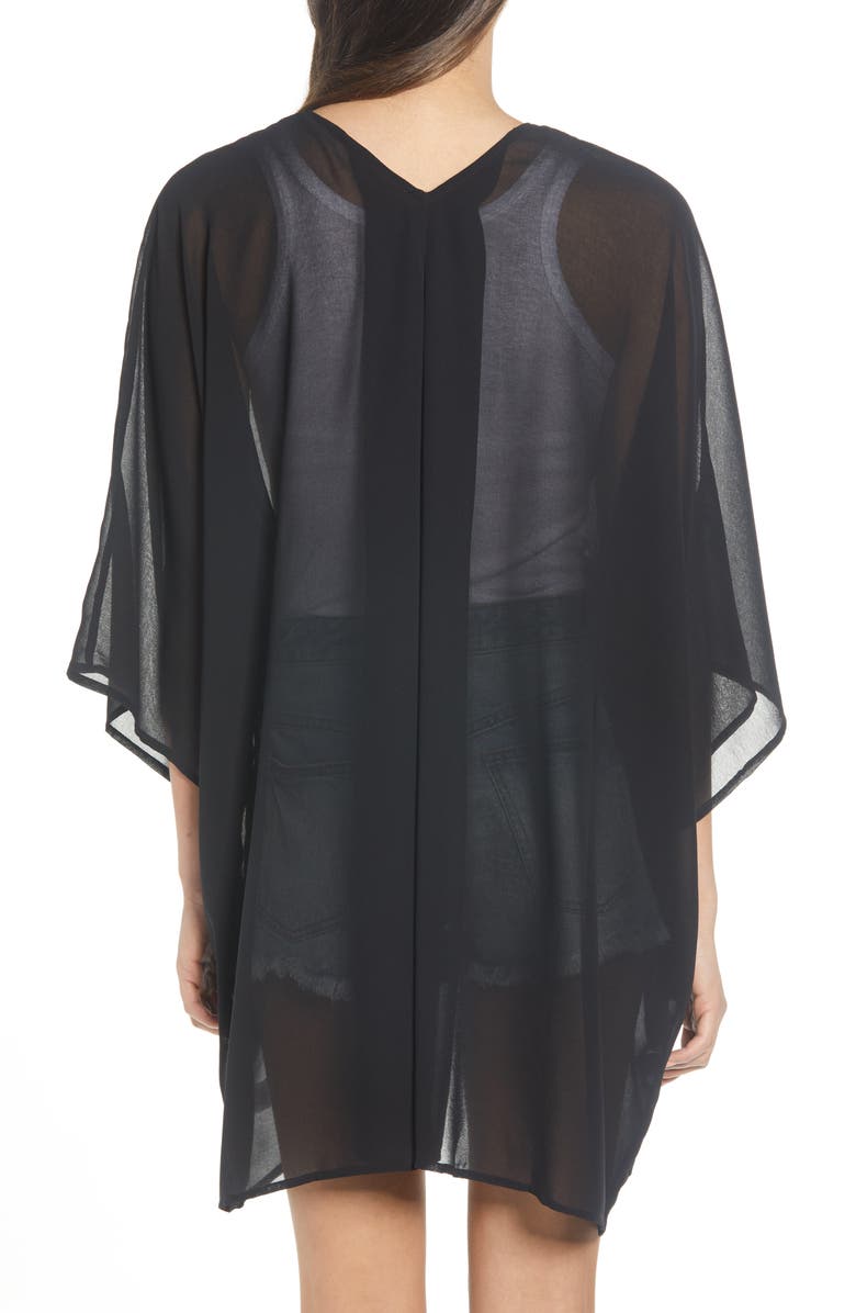 Nordstrom Chiffon Topper, Alternate, color, 