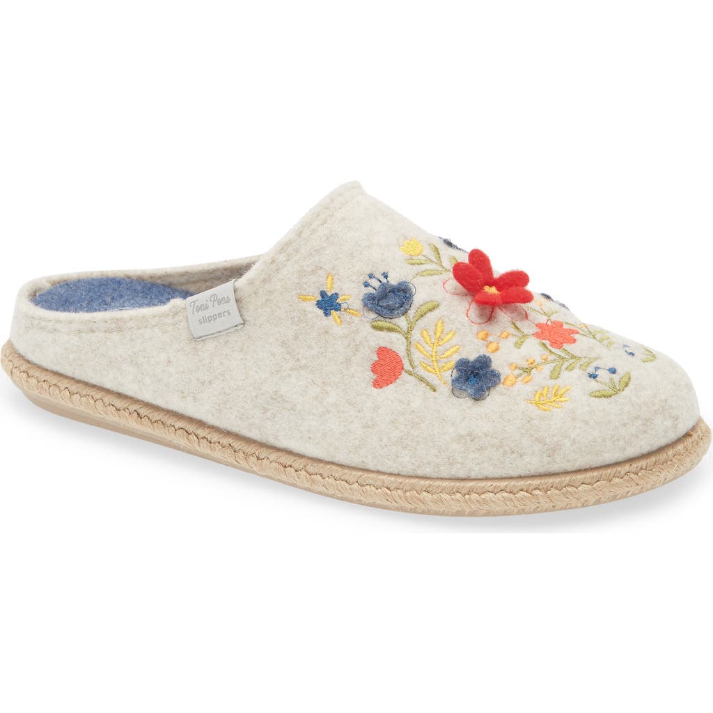 Toni Pons Deli Slipper In Neutral