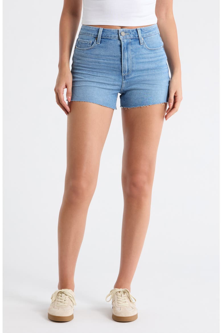 Margot Denim Shorts, Main, color, NOVALIE