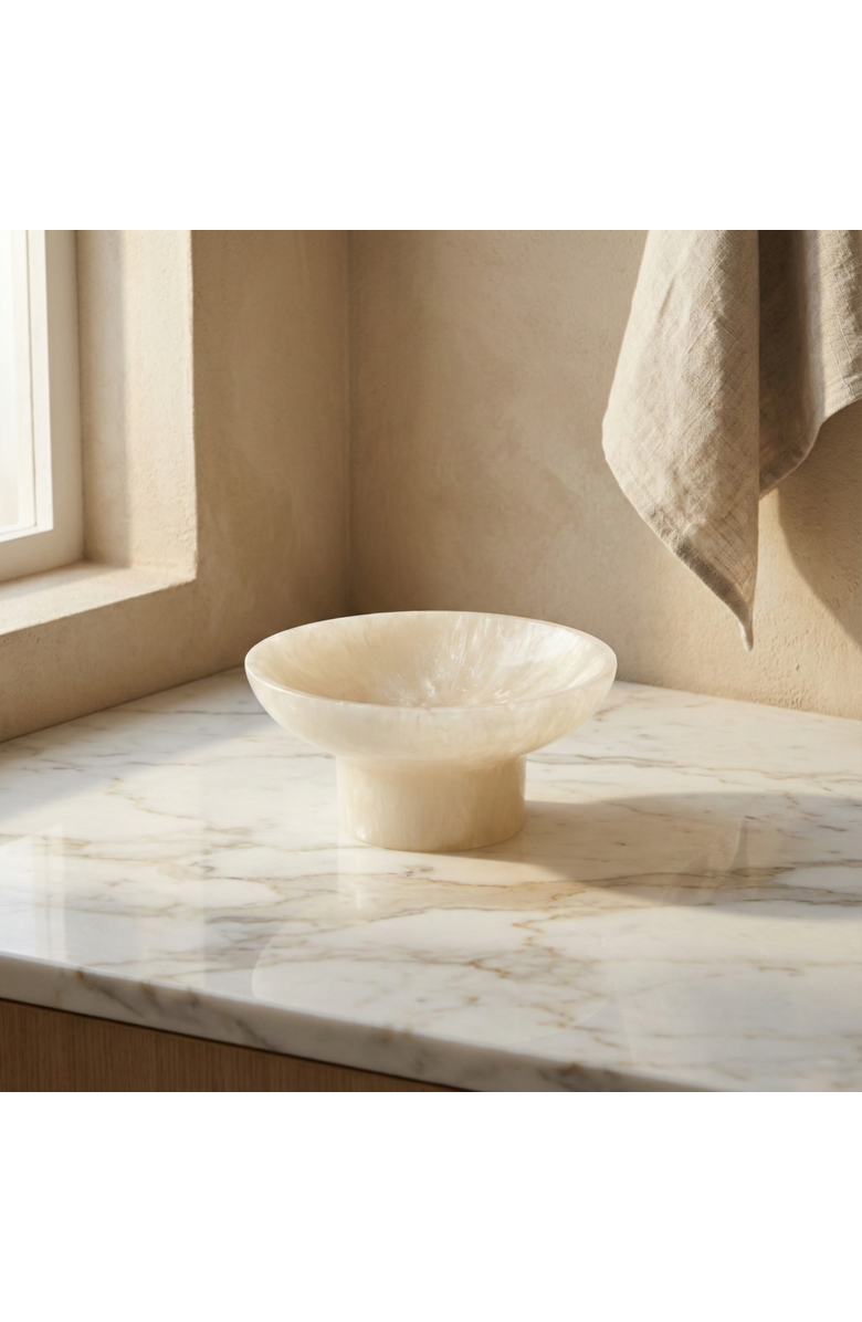 Be Home Seren Soap Dish, Alternate, color, Beige