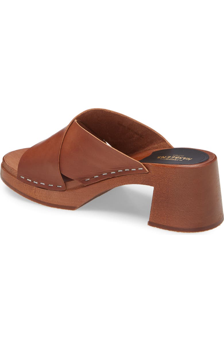 Swedish Hasbeens Anette Platform Slide Sandal, Alternate, color,