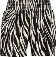 Elan Print Pull-On Shorts