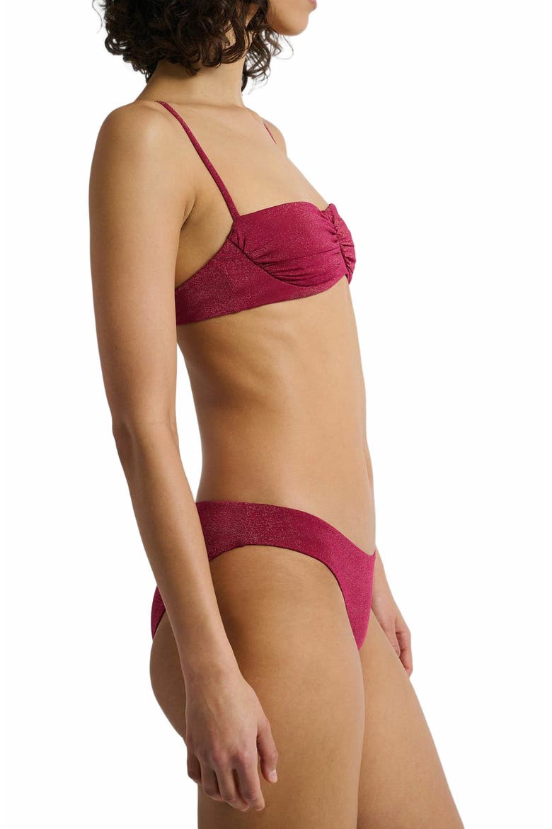 Lily Bikini Bottom, Alternate, color, ANEMONE