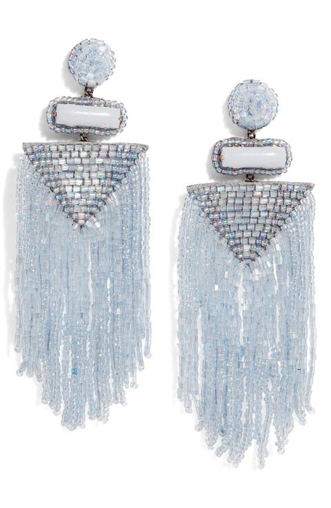 Jody Beaded Tassel Earrings