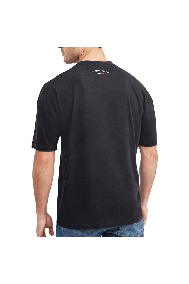 Men's Tommy Jeans Black Miami Heat Mel Varsity T-Shirt, Alternate, color, Black
