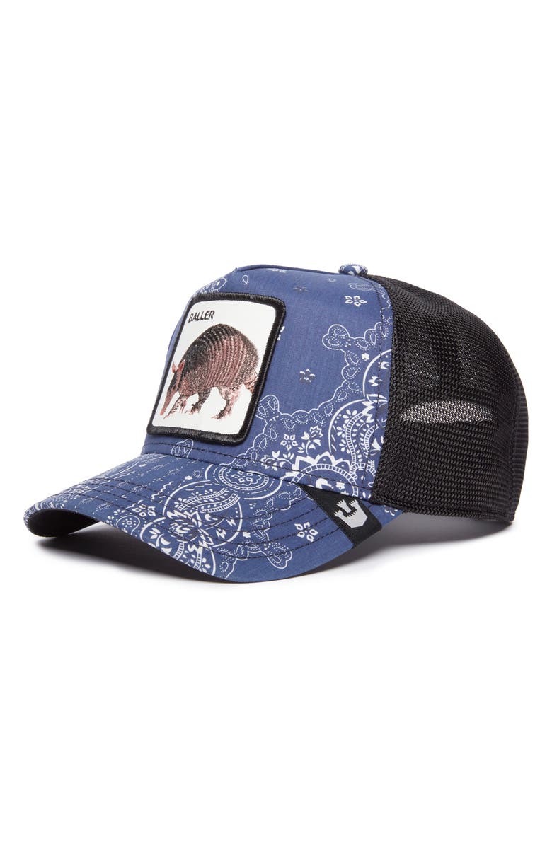 Goorin Bros. Mo' Money Anteater Trucker Hat, Alternate, color, Blue