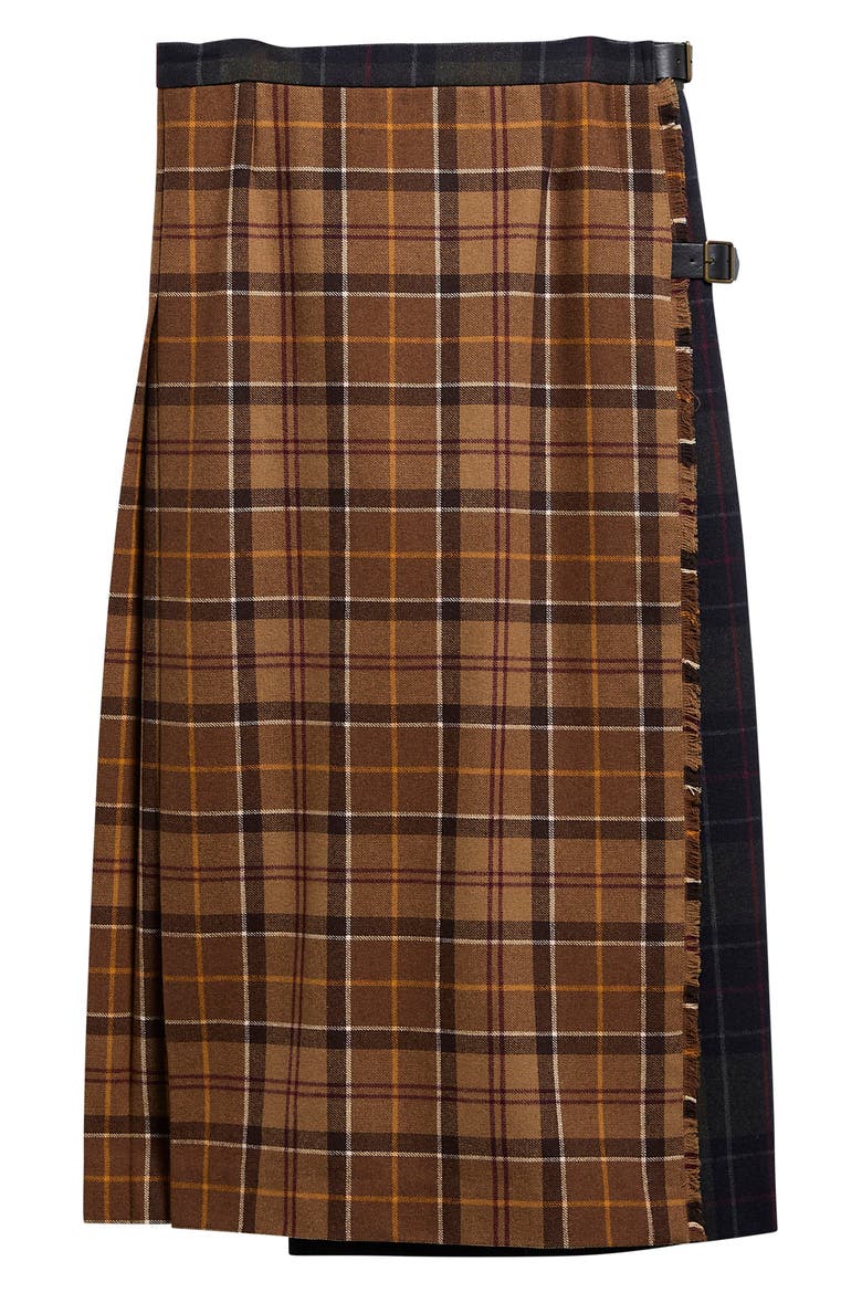 Hazelwood Plaid Midi Skirt, Alternate, color, MULTI