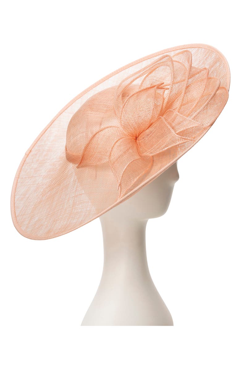 Collection XIIX Sinamay Flower Fascinator, Alternate, color, Pale Pink