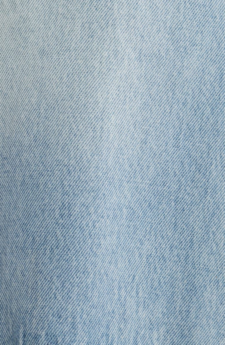 HIDDEN JEANS Raw Hem Denim Bermuda Shorts, Alternate, color, Light Wash