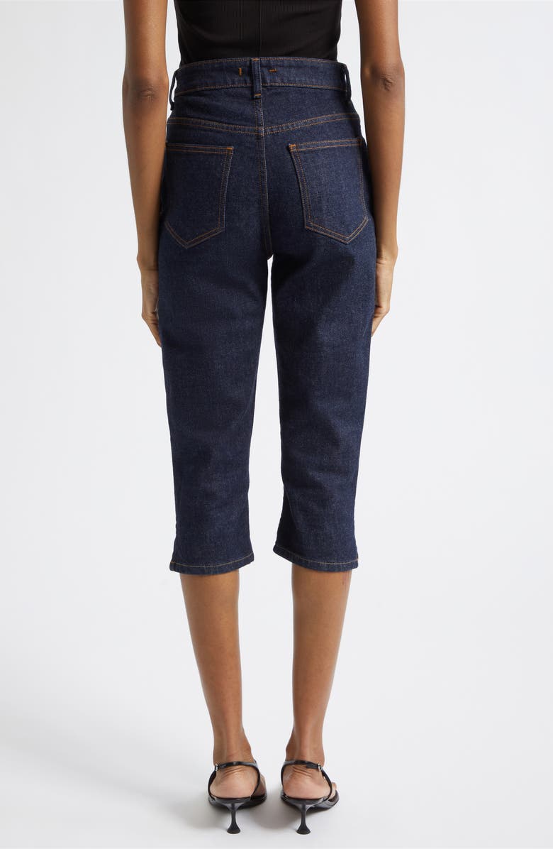 OSSOU Russet High Waist Crop Jeans, Alternate, color, Sable Wash