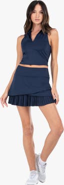 Lucky in Love Hip Fit Polo Tank