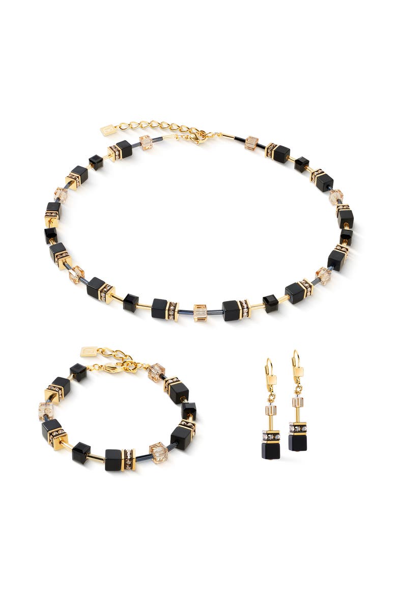 Geocube® Onyx Bracelet, Alternate, color, Black - Gold