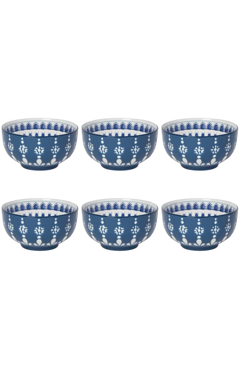 Danica Brands Porto Bowl - Set of 6, Main, color, Blue