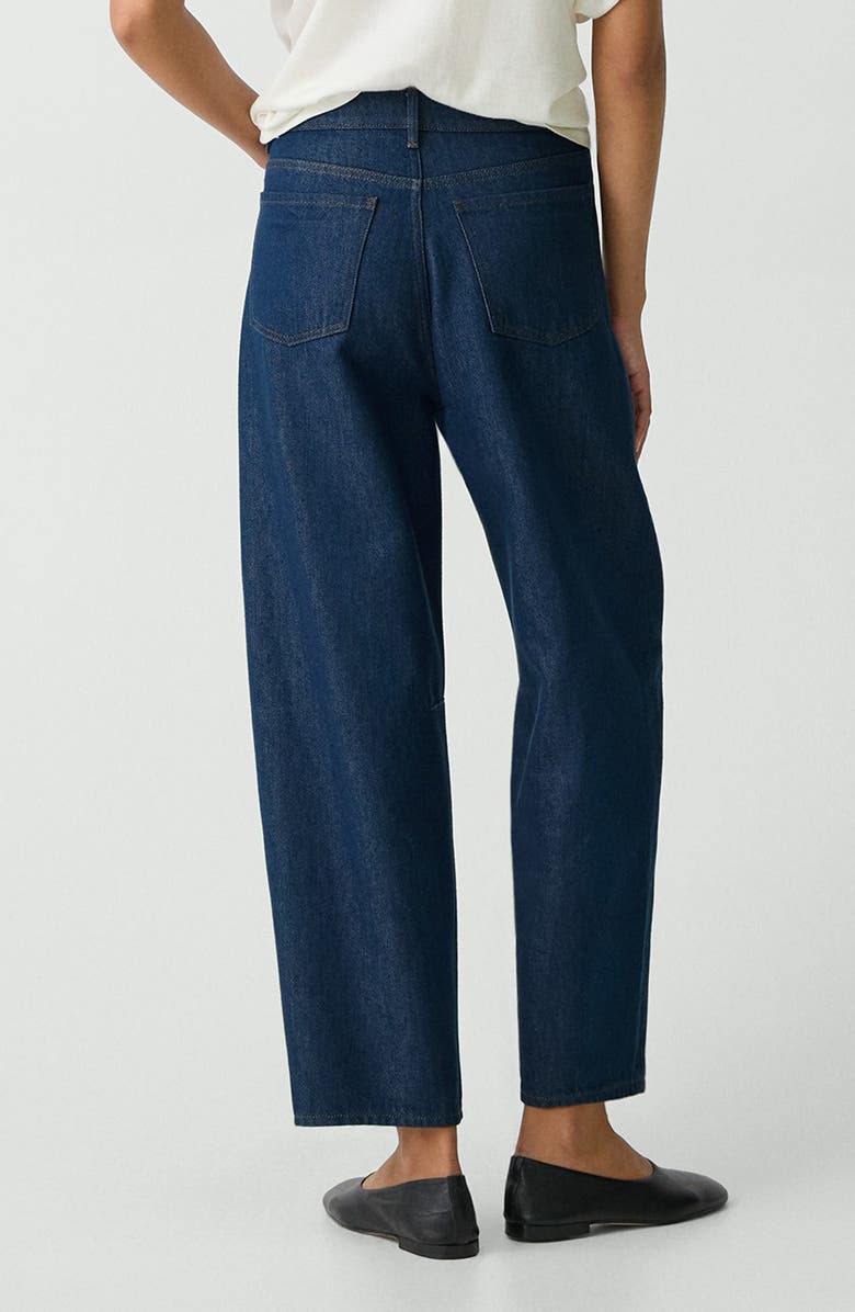 Theory Barrel Leg Jeans, Alternate, color, Indigo