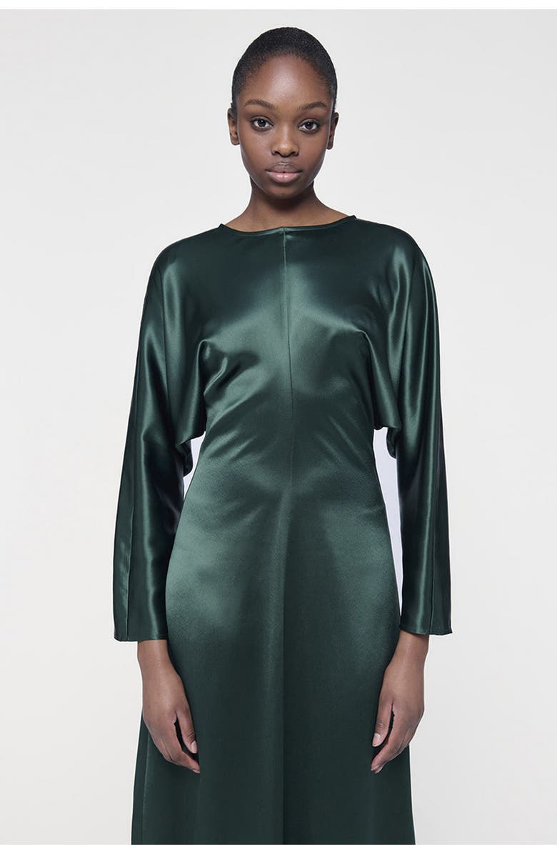 Leem Batwing Maxi Dress, Alternate, color, Green