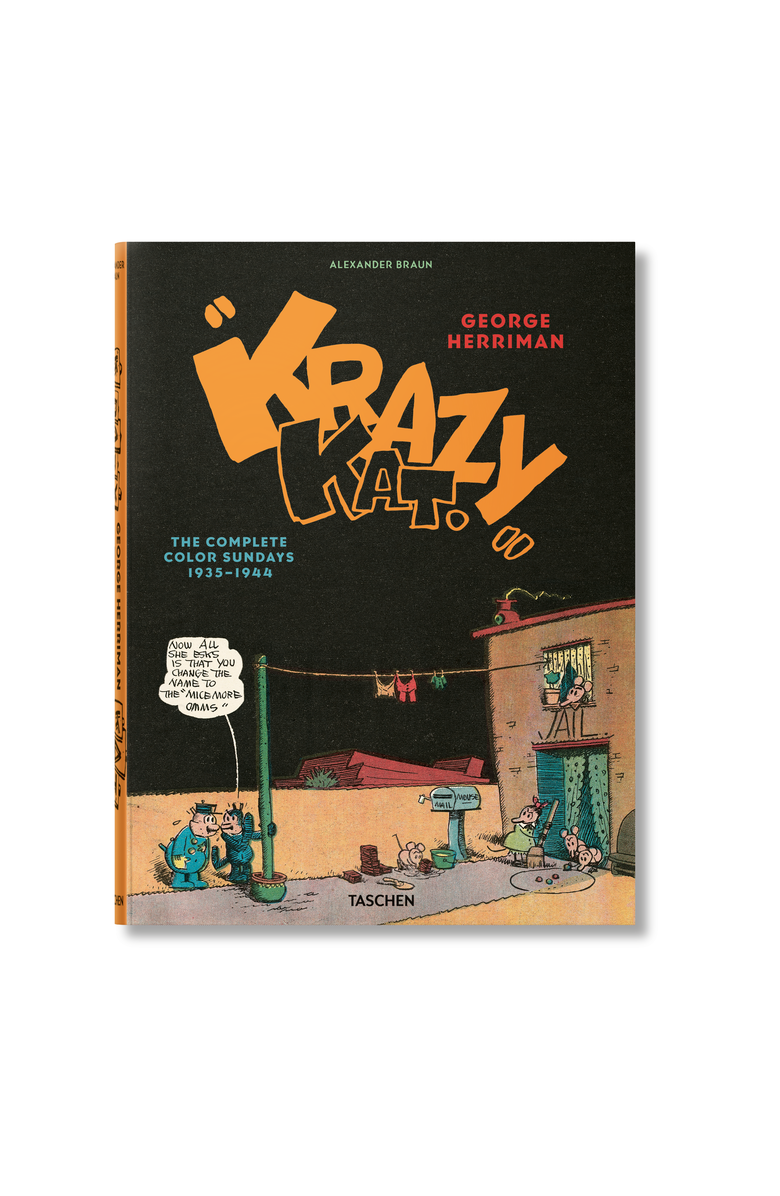 Taschen George Herriman. Krazy Kat. The Complete Color Sundays 1935-1944, Main, color, Multicolor