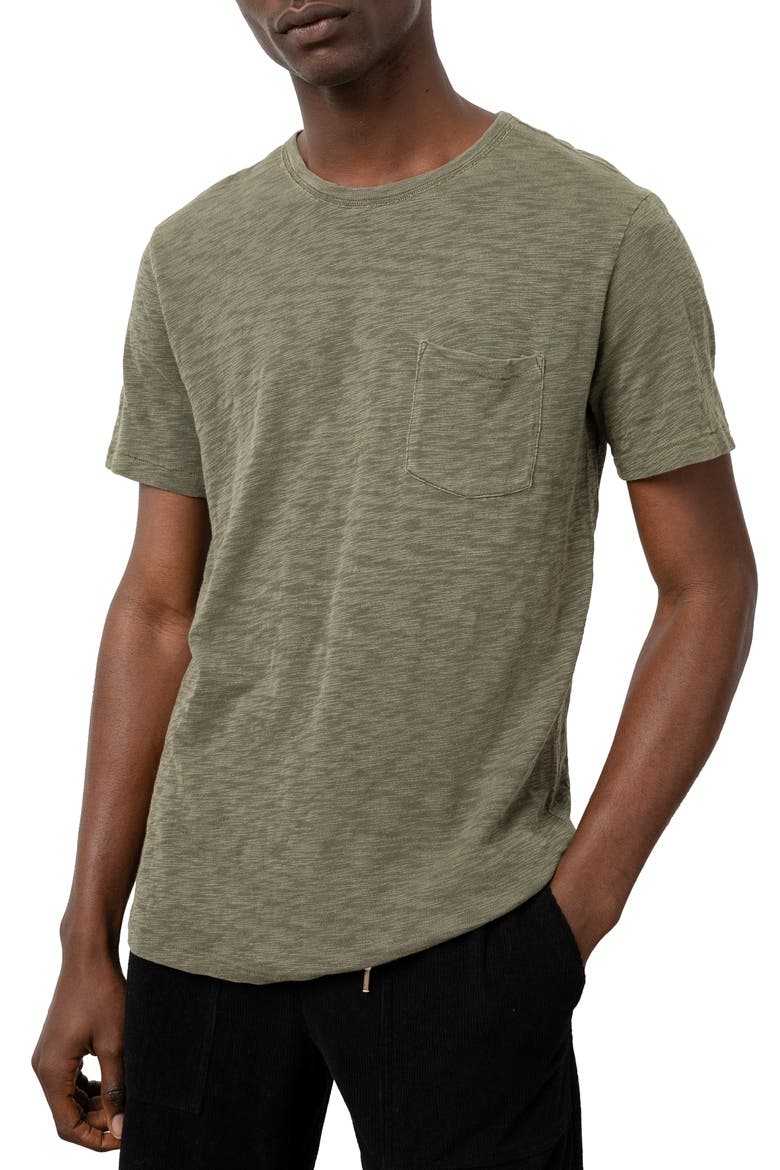Skipper Slub Pocket T-Shirt, Main, color, SURPLUS