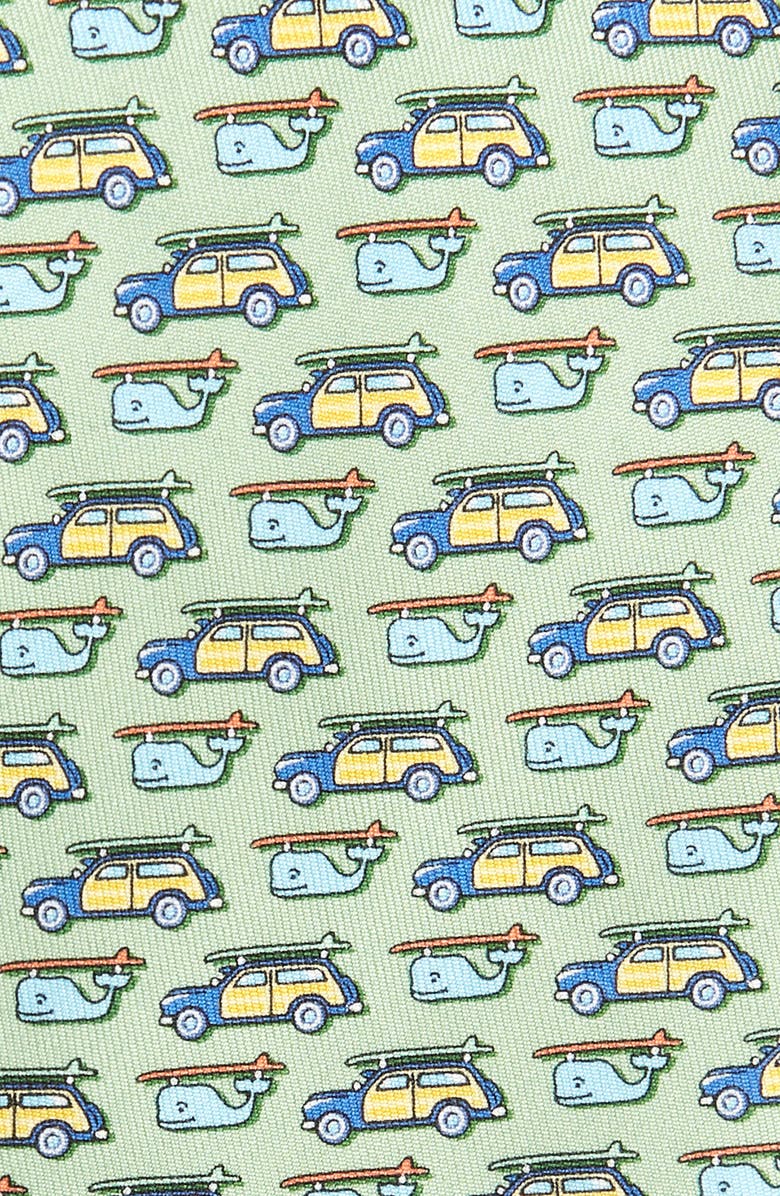 vineyard vines Surfboard Silk Tie, Alternate, color, 