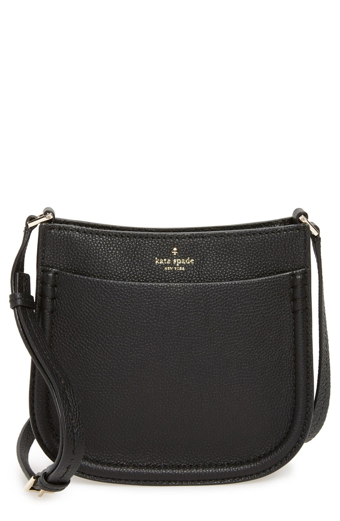 Kate Spade New York 'orchard street - small hemsley' leather crossbody bag, Main, color, 