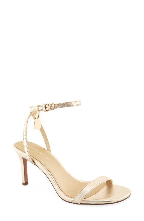Justine Leather Ankle Strap Sandal