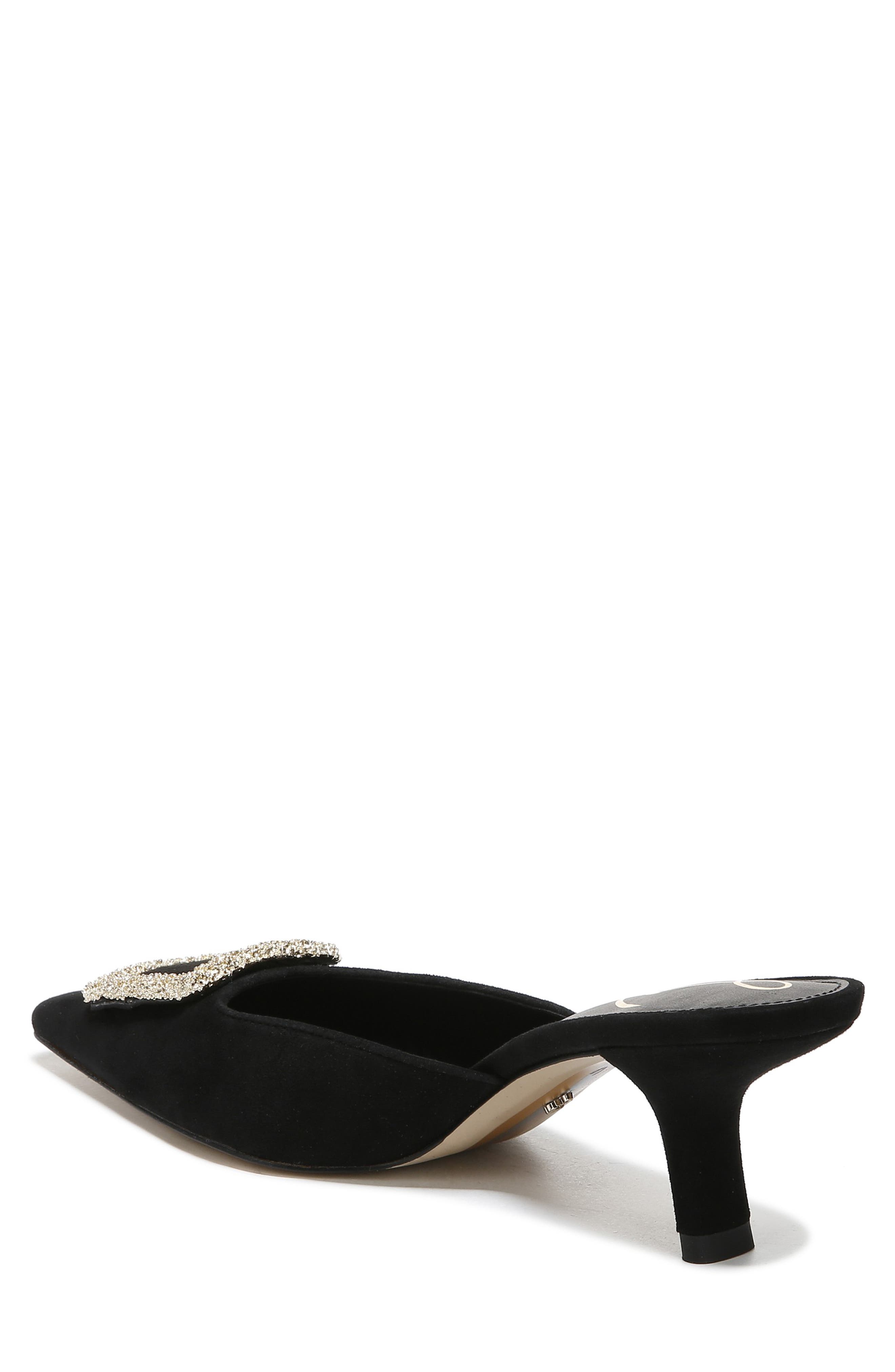 Sam Edelman Brit Pump, Alternate, color, Black Suede