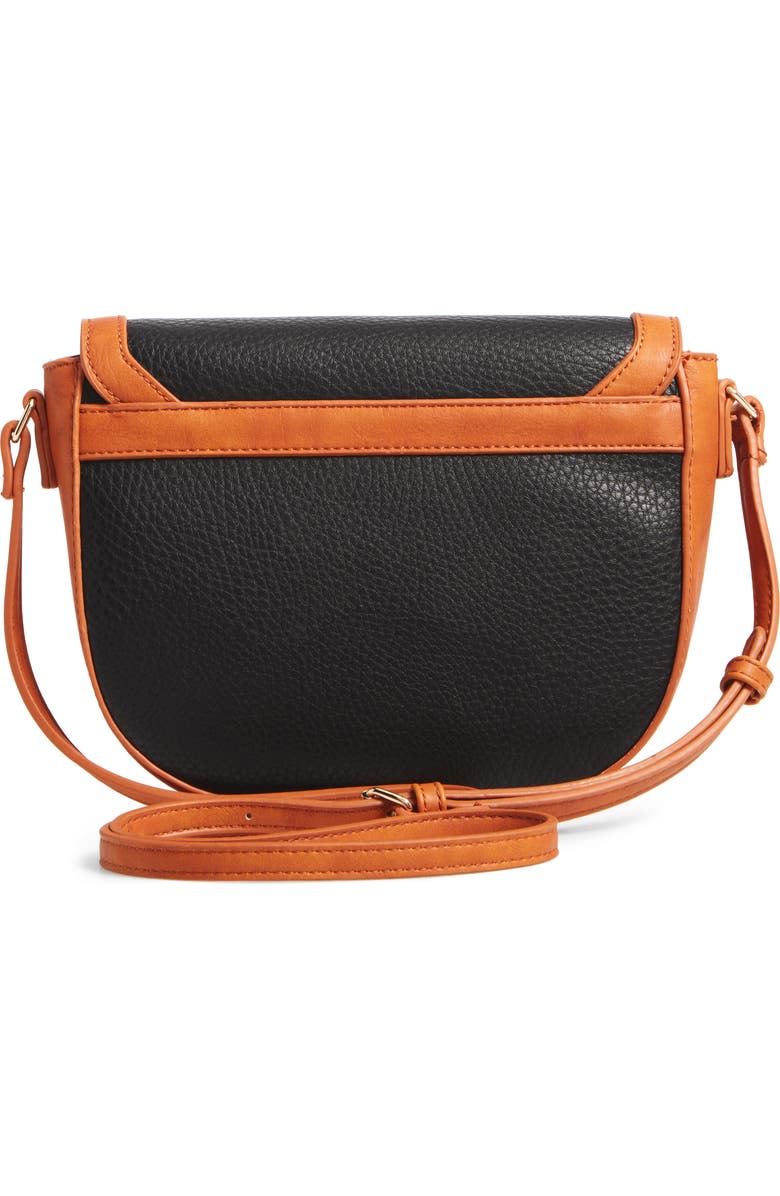 Sole Society Finnigan Faux Leather Crossbody Bag, Alternate, color,