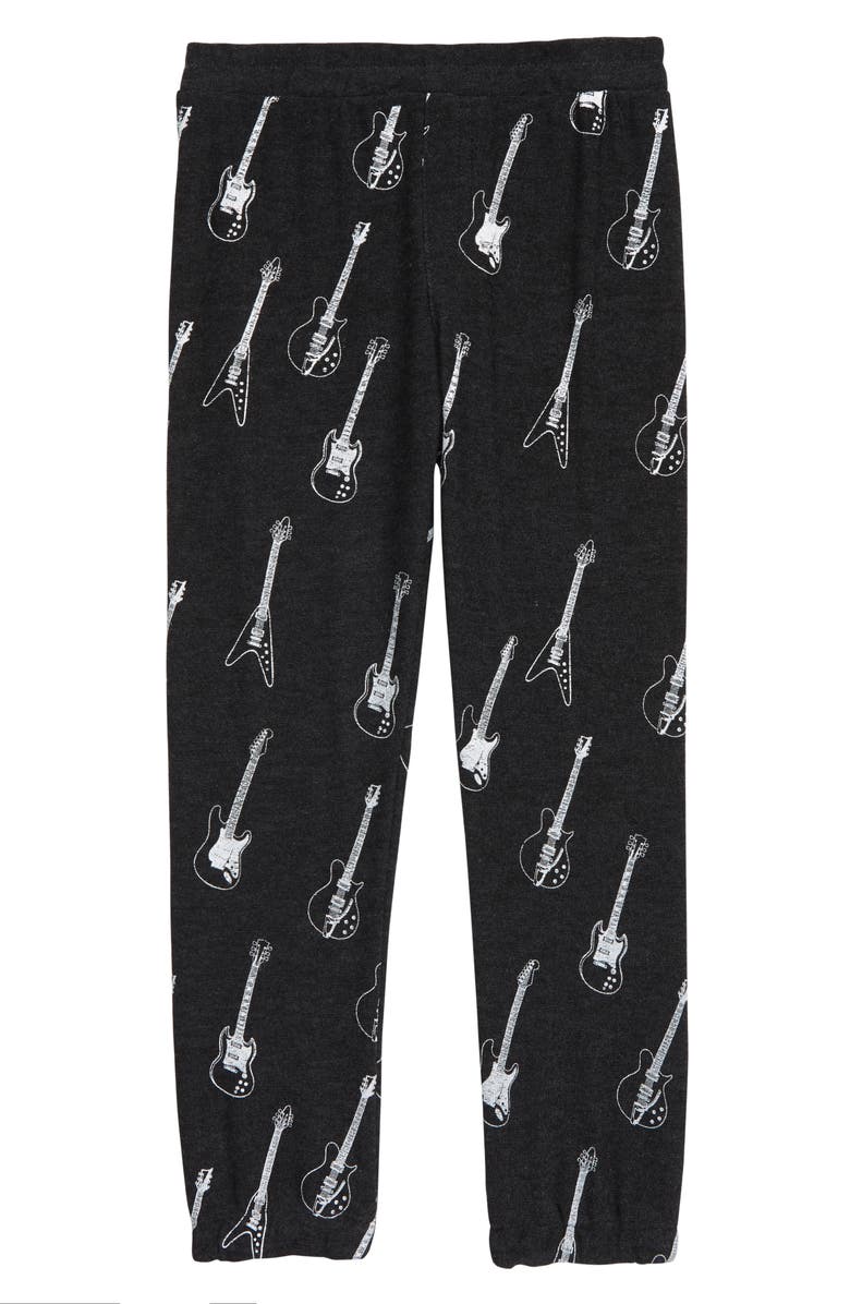 Chaser Guitar Sketch Fleece Sweatpants, Main, color, 