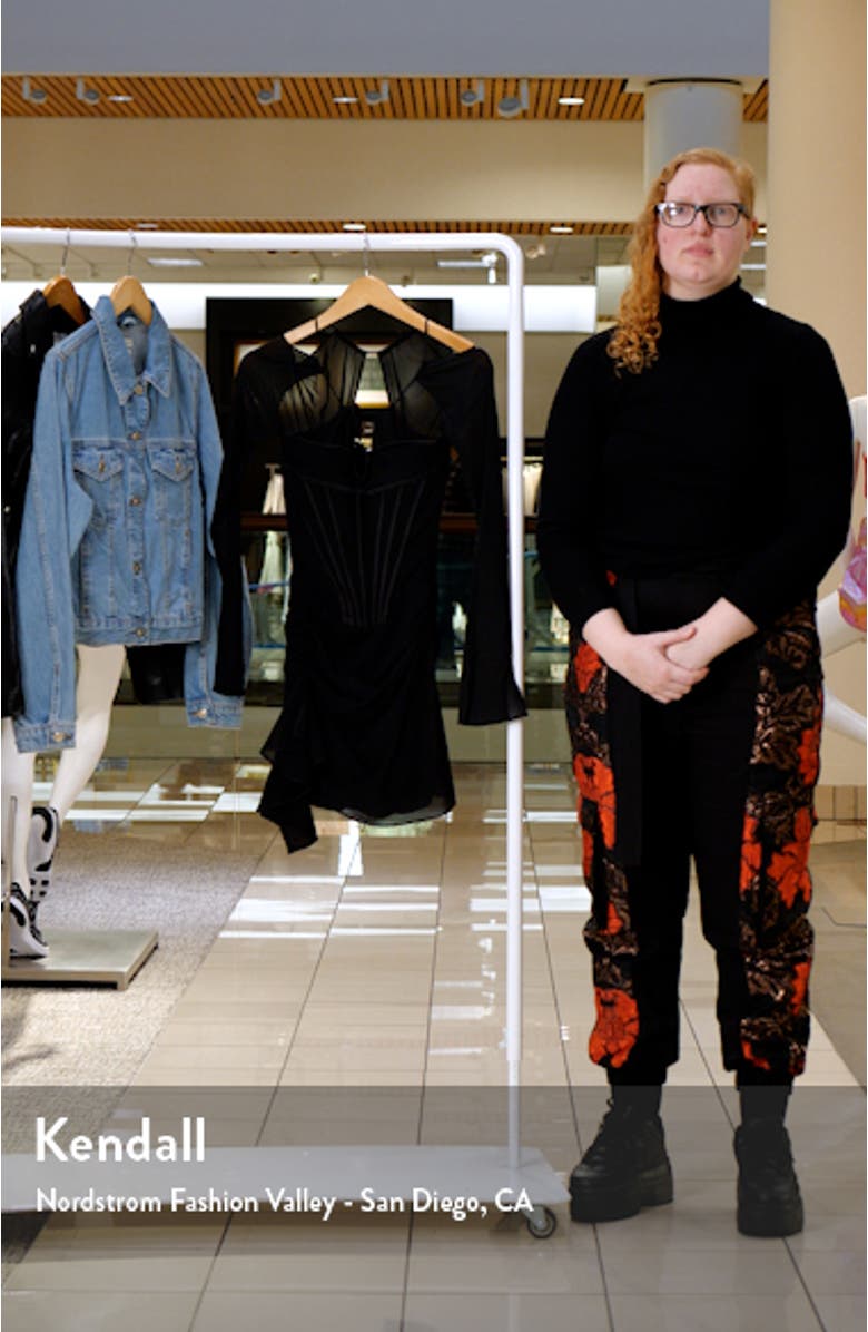 Gianna Cold Shoulder Long Sleeve Body-Con Dress, sales video thumbnail