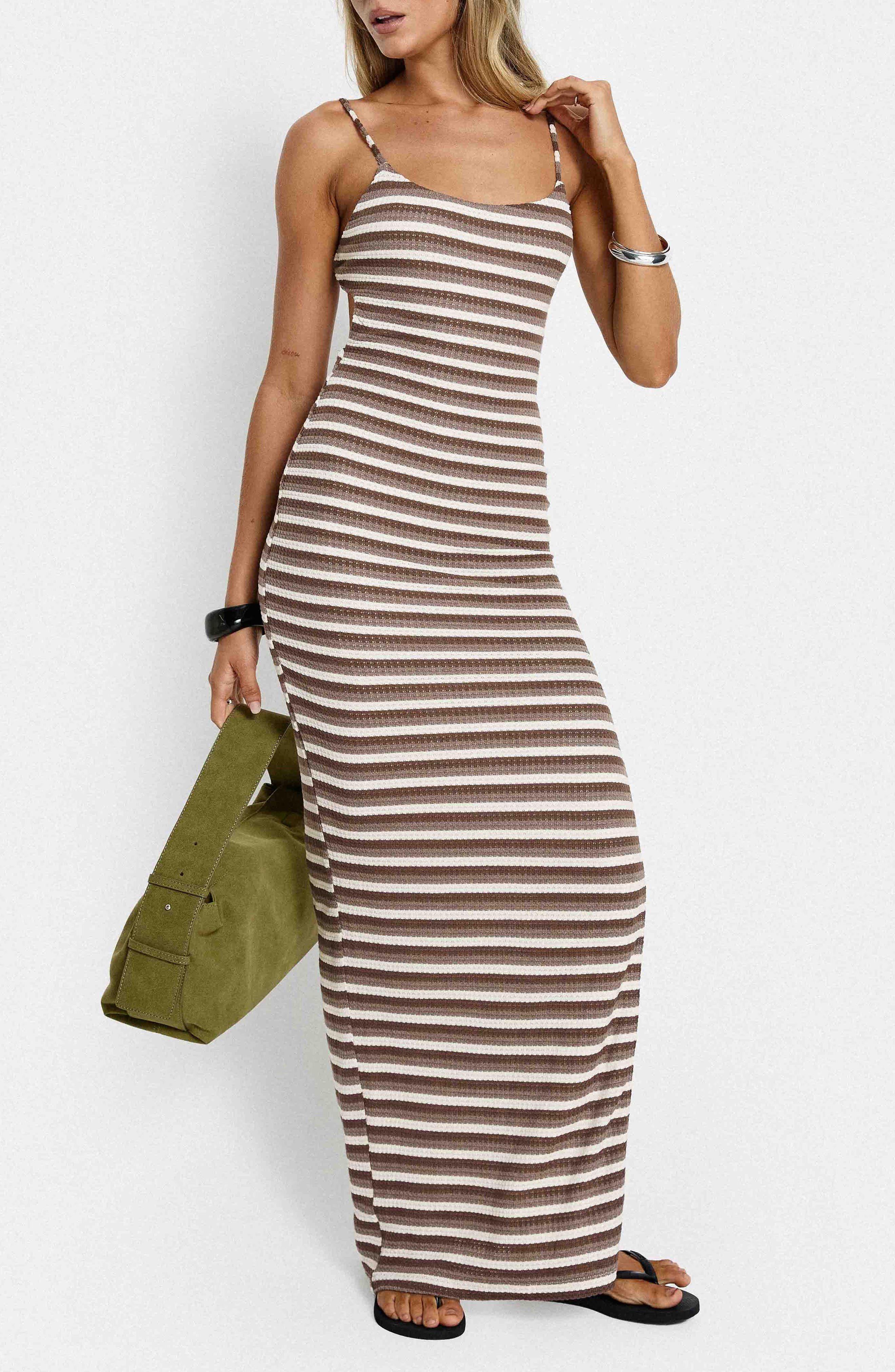 selected BROWN STRIPE