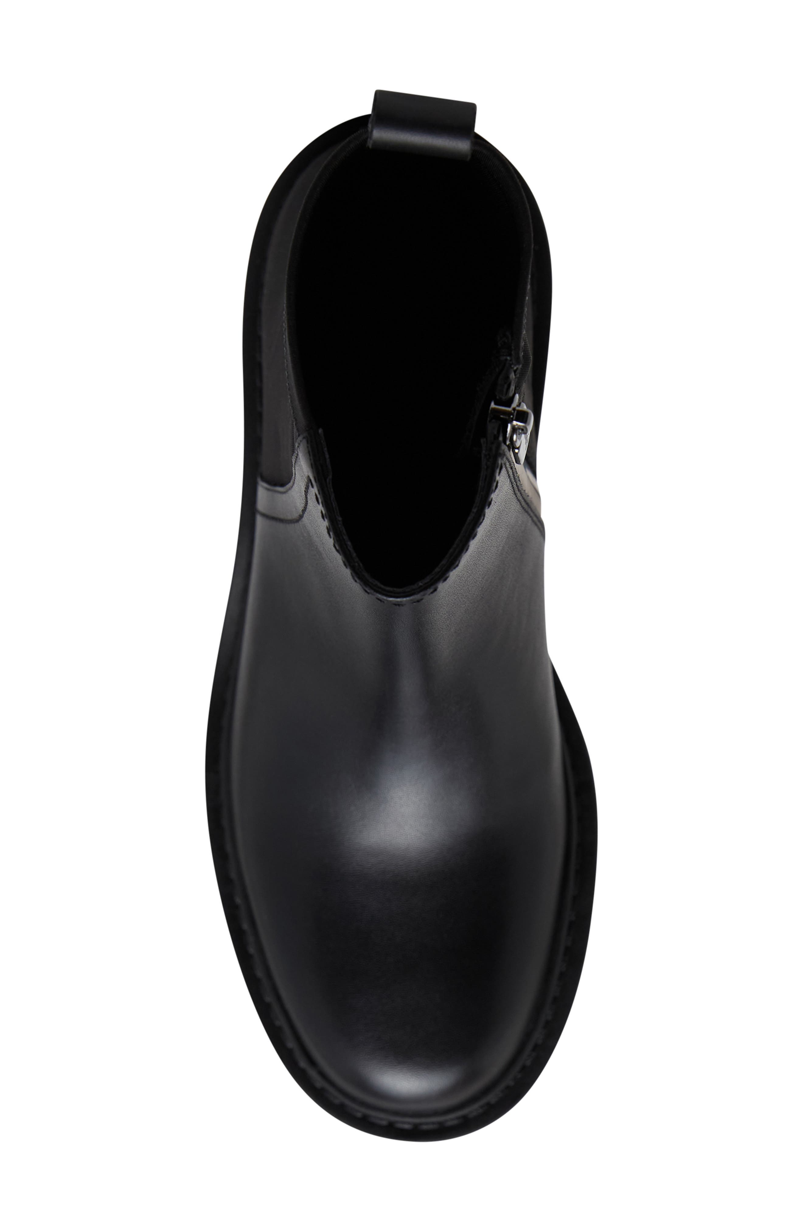 Blondo Risser Waterproof Chelsea Boot, Alternate, color, Black Leather