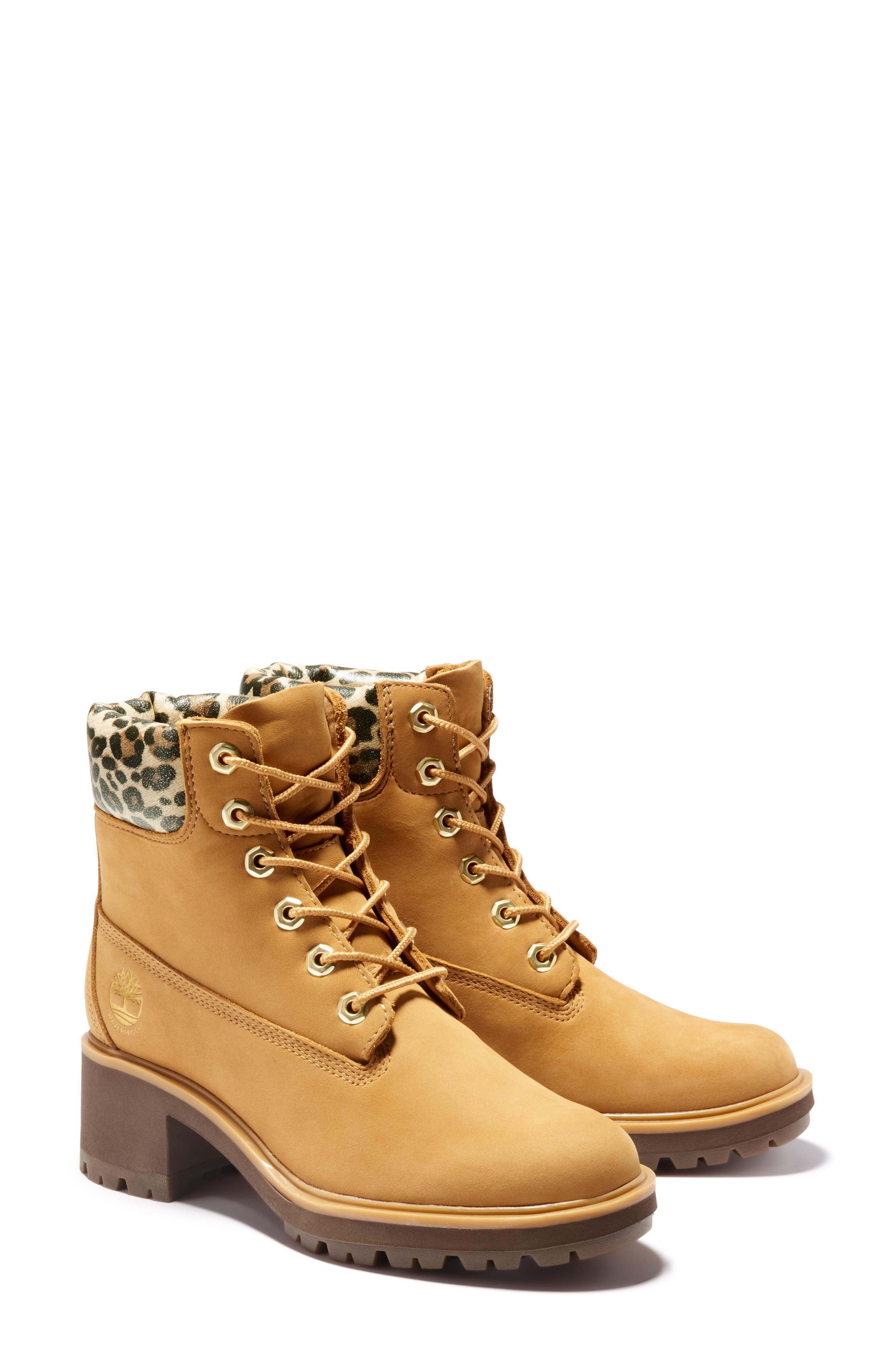 Kinsley Waterproof Bootie, Main, color, WHEAT/ BROWN NUBUCK LEATHER