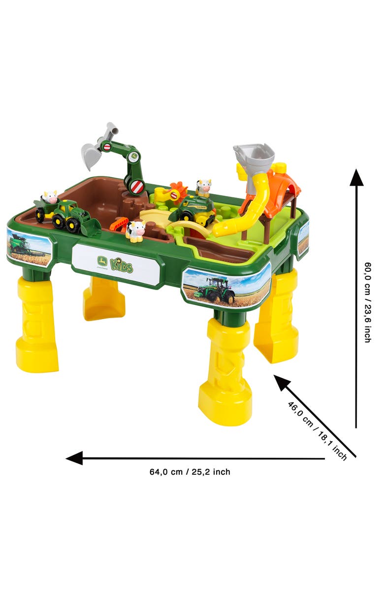 John Deere Farm And Water Table 2 in 1 Kids Play Table, Alternate, color, Multicolored