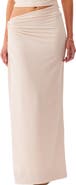SNDYS Amabel Asymmetric Waist Maxi Skirt