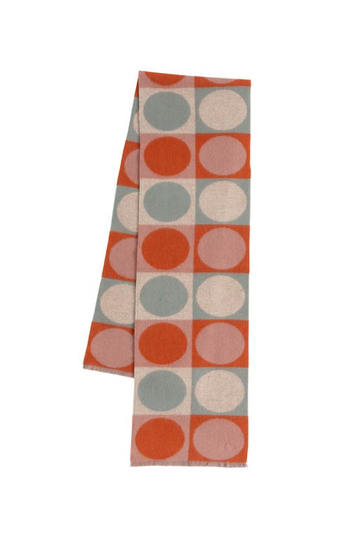 Echo Dotty Scarf In Brown