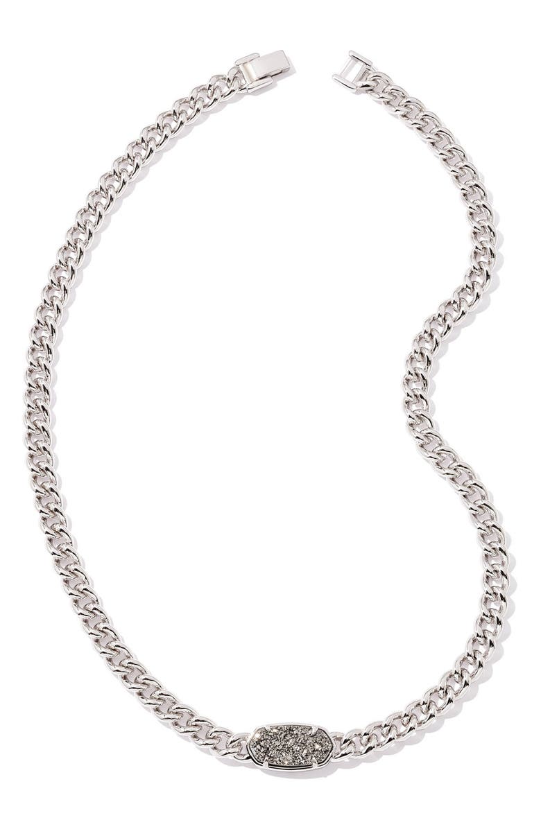 Kendra Scott Elisa Chain Pendant Necklace, Main, color, 
