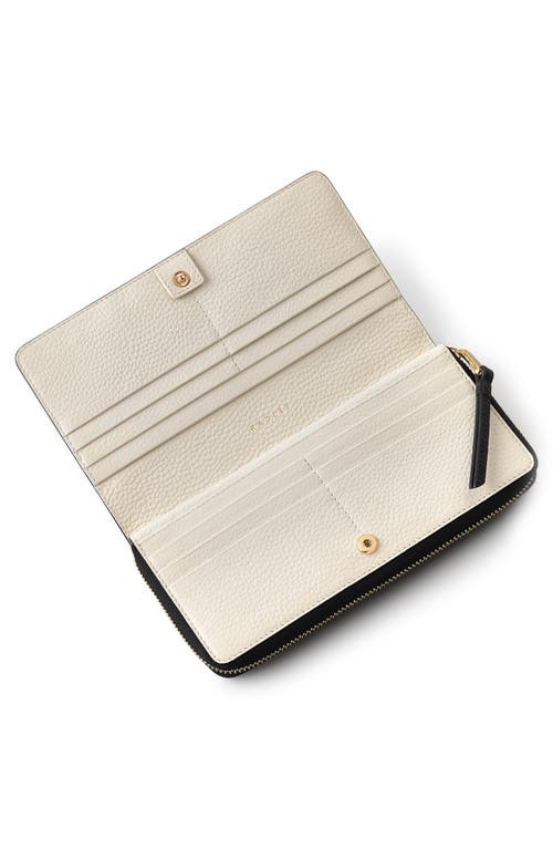 Radley Berner Large Leather Bifold Wallet In Black