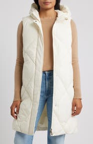 Sam Edelman Quilted Hooded Puffer Vest