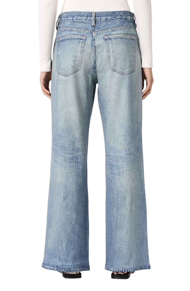 AllSaints Kai Terry Trousers, Alternate, color, Illusion Indigo