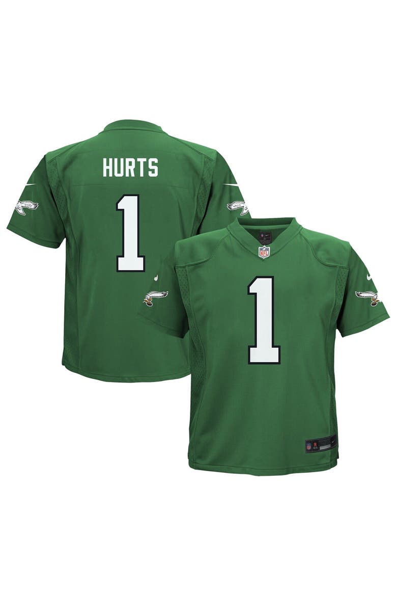 Toddler Nike Jalen Hurts Kelly Green Philadelphia Eagles Game Jersey, Main, color, Kelly Green