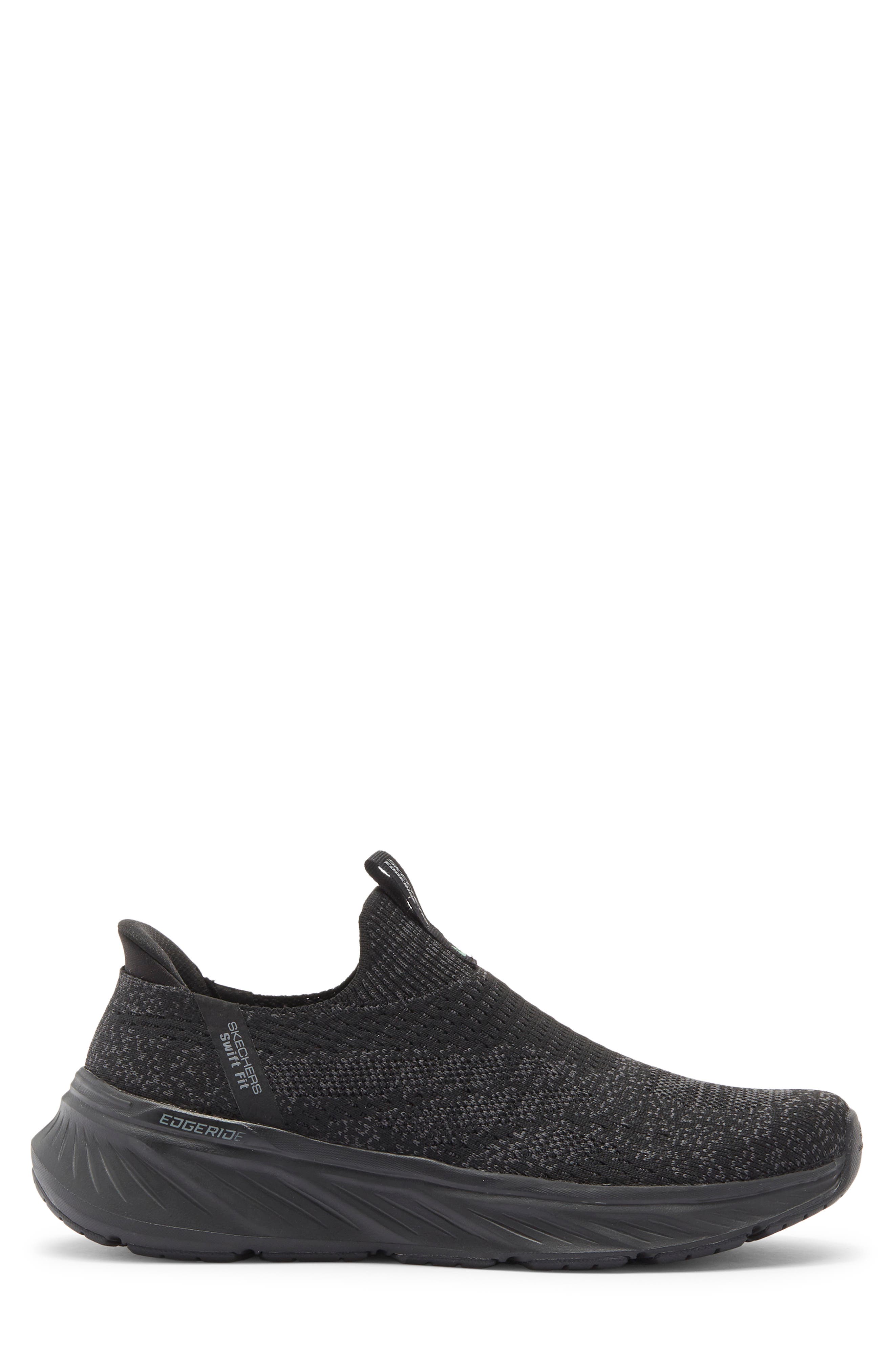 SKECHERS Hands Free Slip-ins<sup>®</sup>: Swift Fit Edgeridge Commisioner Slip-On Sneaker, Alternate, color, Black