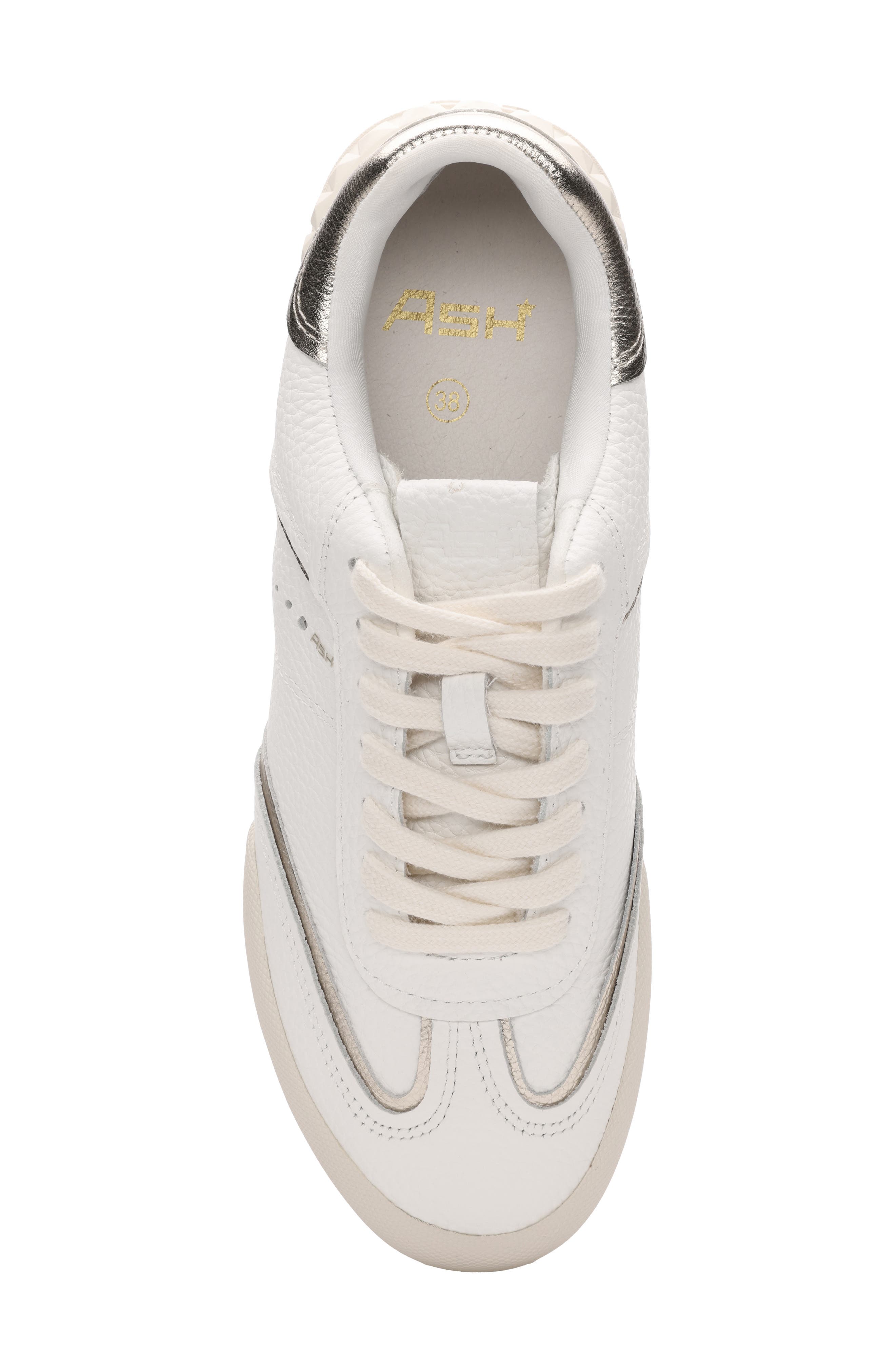 Podium Sneaker, Alternate, color, WHITE/ PLATINO