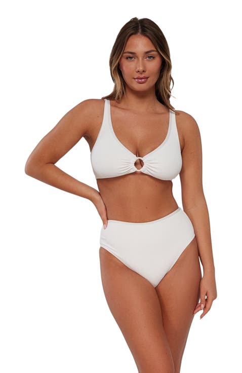 Astrid High Waist Bikini Swim Bottoms