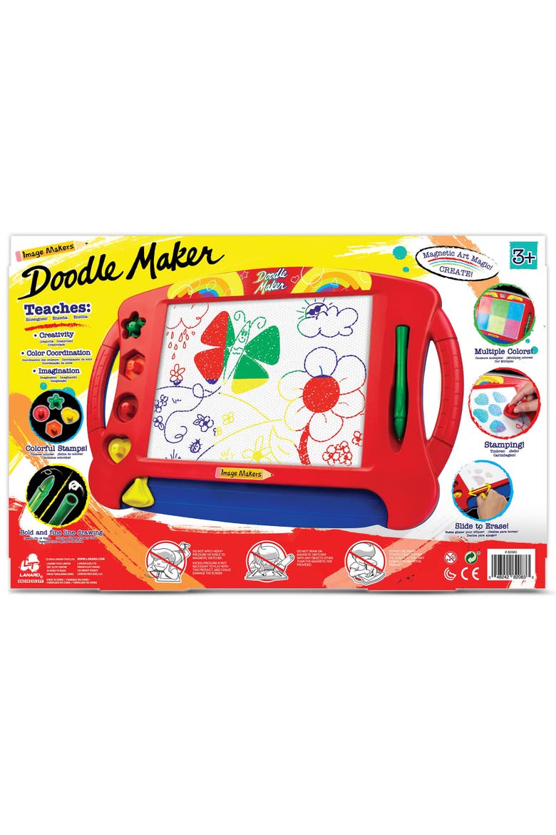 Doodle Maker Drawing Board, Alternate, color, Multicolored