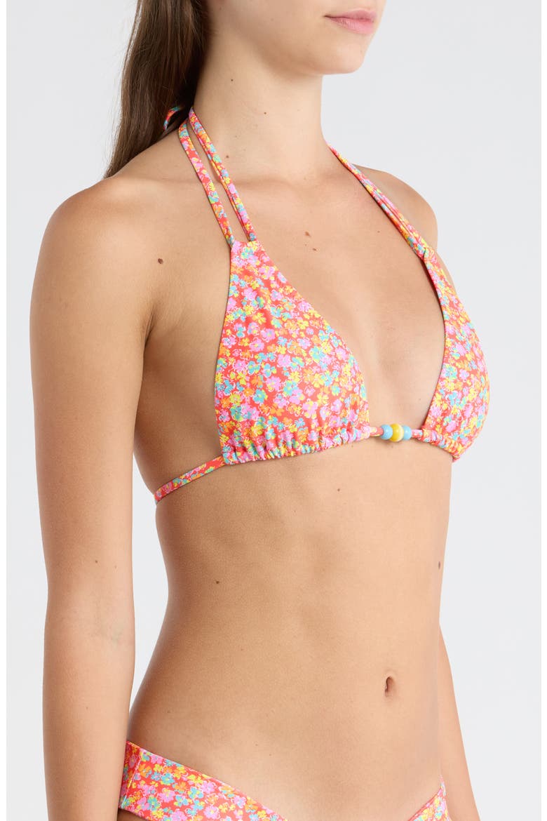 Halter Bikini Top, Alternate, color, BUBBLE POP