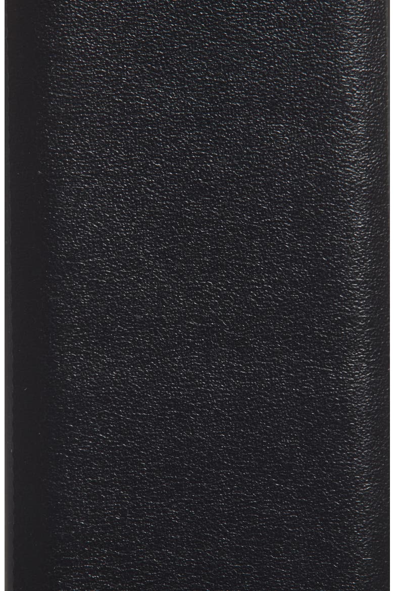 Santa Fe Leather Belt, Alternate, color, 200 BLACK